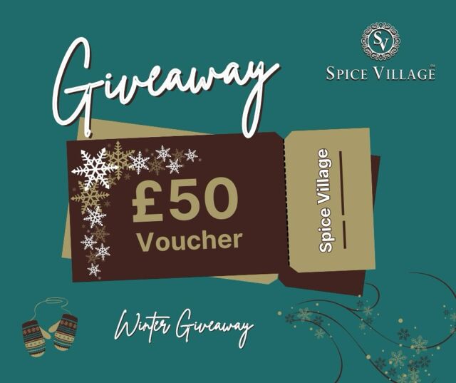 Get Ready for Winter with a Chance to Win a £50 Meal and special kinder karak at Spice Village Tooting!✨

WIN * WIN * WIN * WIN

Craving a free feast? One lucky winner will score a delicious meal worth up to £50 at Spice Village Tooting, 121 Upper Tooting Road, SW17 7TJ.

How to Enter:

1.	FOLLOW us and premium milk cakes on Instagram @spicevillageofficial @premiummilkcakes 

2.	TAG your friends in the comments below—each tag counts as an entry (and make sure they’re following too!). You can tag as many friends as you like for unlimited chances!

3.	For BONUS entries, share this post to your STORY and tag us. You’ll get unlimited entries for every share!

Deadline: 25th Oct 2024
Winner Announced: 29th Oct 2024 via DM

Good luck, spice lovers! 🌶️
#giveawayuk #spicevillage #win #freemeal #delicious #tooting #giveaway

Important: Winner will be announced only from this account. Beware of scams. Valid for dine-in on weekdays only.